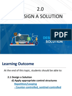 Design a solution using counter-controlled repetition