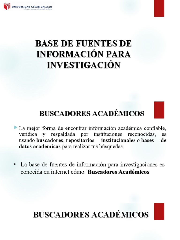 Guía de Buscadores Académicos | PDF | Science | Ciencias de la Información