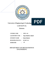 SCARA Robot Lab Manual