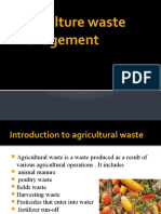 Agriculture Waste Mangement