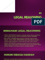 SS #3 Legal Opinion - Legal Reasoning
