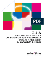 De Provisión de Apoyos A Las Personas Con Discapacidad para El Ejercicio de La Capacidad Jurídica