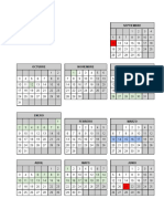 Calendario Sesiones