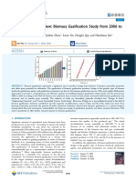 A Scientometric Review Biomass Gasification Study