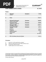 Clariant Formulation Baby Bubble Bath and Wash 199901 EN