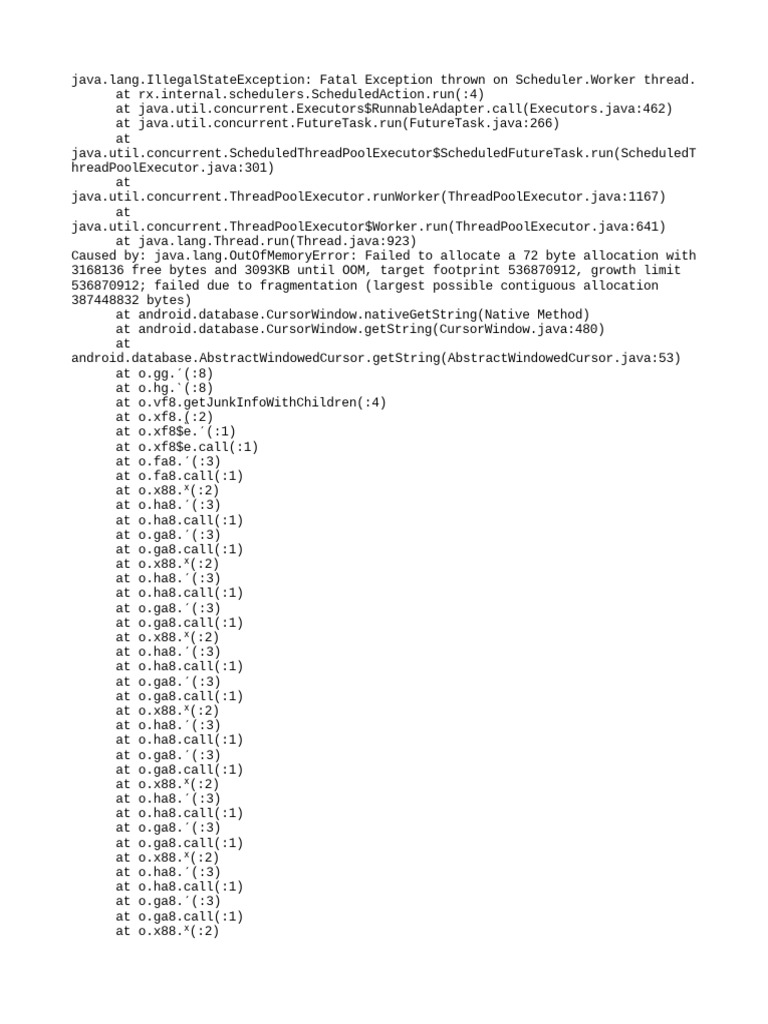 Last Crash Log | PDF