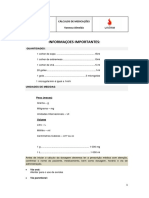 Cálculos de medicações VO e EV