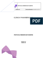 Protocolo Remisión de Pacientes