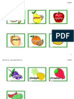 Fruits Card Small