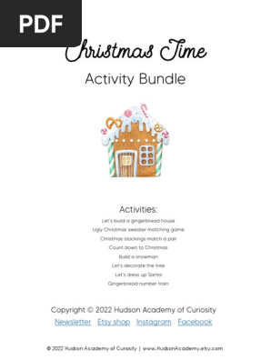 Christmas Activity Bundle