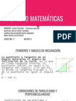 Ecuaciones geométricas y rectas