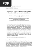 Download Pseudomonas aeruginosa Strains and their Role in Plant Growth Promotion in Medicinal Plant by Dr vishal kumar deshwal SN61293834 doc pdf