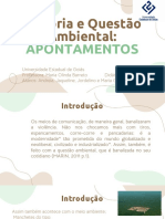 História e Questão Ambiental: Apontamentos