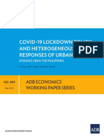 Ewp 659 Covid 19 Lockdown Urban Mobility Philippines