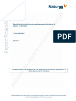 ES.00051 Especificación Ambiental de Proveedores de Equipos y Materiales