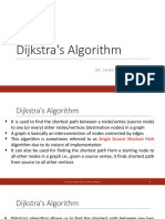 2 Dijkstra's Algorithm
