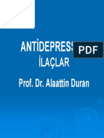 Antidepressan Ilaclar Alaattin Duran