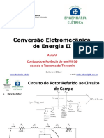 Aula 5 - Máquinas de Indução - Potência e Conjugado Usando Thevenin