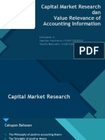 Capital Market Research and Value Relevance - Kelompok 4