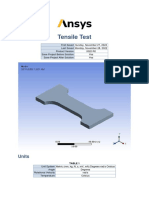 Tensile Test Document Analysis