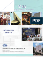 IIFT Prospectus