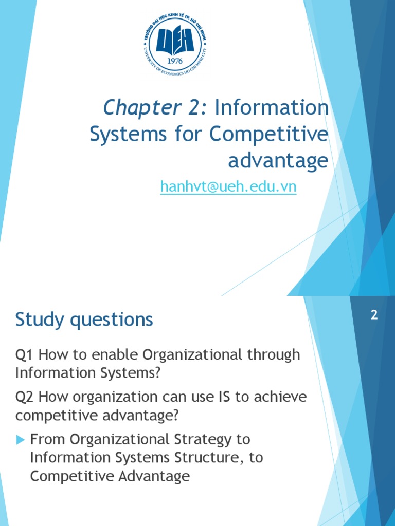 2 - Information Systems For Competitive Advantage | PDF | Strategic ...