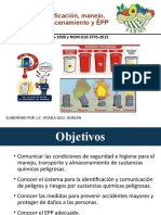 Manejo y Almacenamiento Sustancias Quimicas Peligrosas