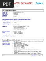 Safety Data Sheet for Spectrus NX1164 | PDF | Toxicity | Dangerous Goods