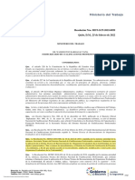 Resolucion Nro - MDT SCP 2022 0099 Instructivo para La Aplicacion de La Norma Tecnica para El Reconocimiento Como Organismo Evalu