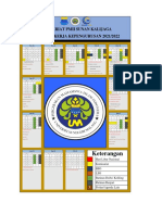 Kalender Kepengurusan LIGA 2021 - 2022