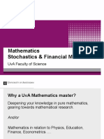 Hessel.Posthuma@uva.nlAssistant: Asma.Khedher@uva.nlAssistant: Jasper.Stokman@uva.nlwww.math.uva.nlwww.sfm.uva.nlFollow us on Facebook & LinkedIn!UvA Masters Mathematics & SFM   !32