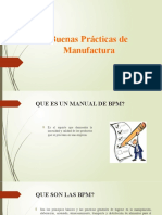 Buenas Prácticas de Manufactura