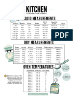 Kitchen Imperial Conversion Chart Veggie Desserts 1