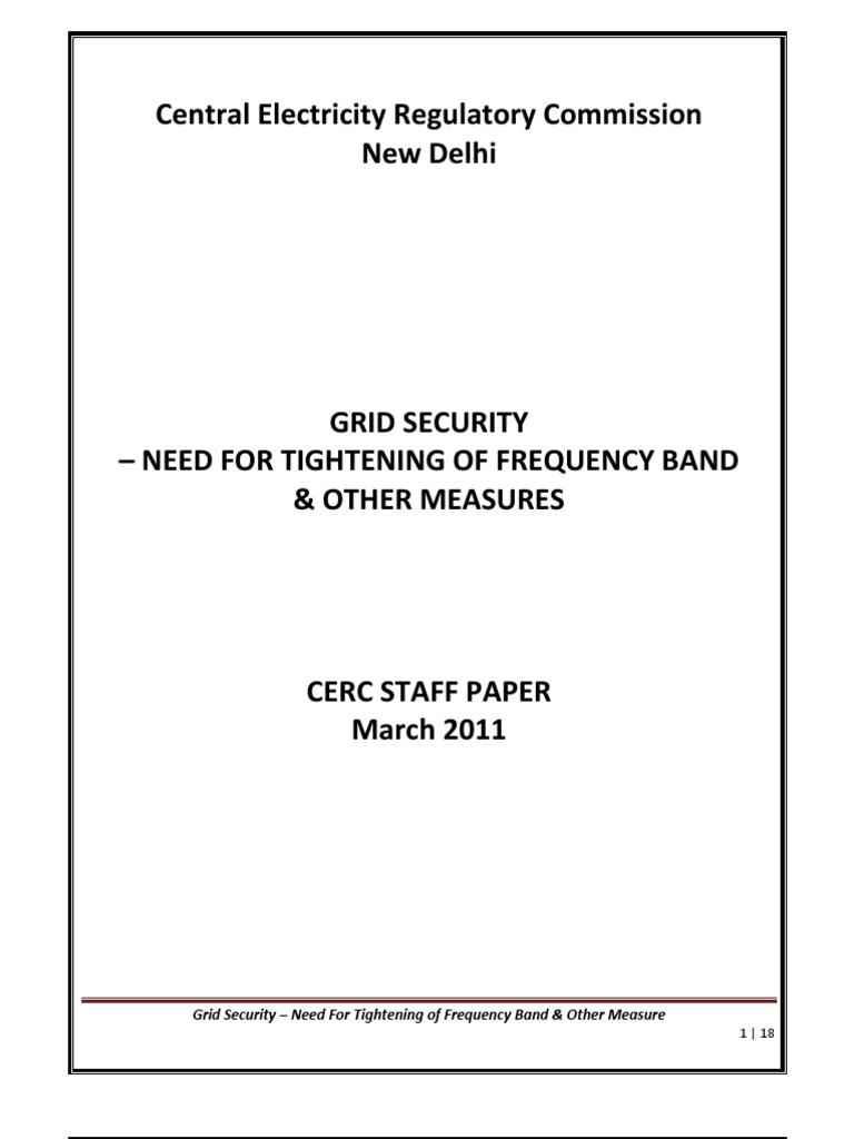 CERC Staff Paper PDF Electrical Grid Wind Power