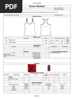 Ficha Técnica de Moda: Blusas e Calças | PDF | Moda | Roupas