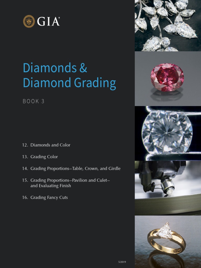 Diamonds & Diamond Grading Book 3 (Assignments 12-16) 2019 | PDF