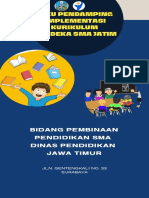 Buku Pendamping Implementasi Kurikulum SMA Jatim 2022-2023