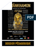 Toutankhamon Dossier Pedagogique Villette