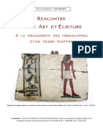 Eg134 Fragment Sarcophage Egyptien