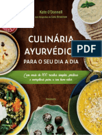 Culinária Ayurvédica para o Seu Dia A Dia Kate O'Donnell