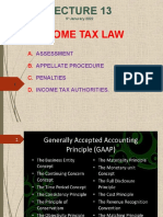 Income Tax Law Lecture Summary