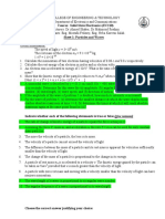 Solid State Electronics Coursework on Particles and Waves