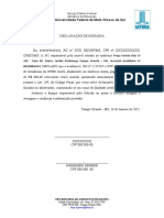 Modelo de DECLARACAO-DE-RESIDENCIA-SIMPLES