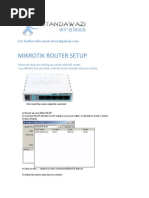 Download Mikrotik Router Basic Setup by Steve Mutevu SN61297502 doc pdf