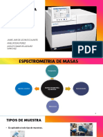 Espectrometría de Masas