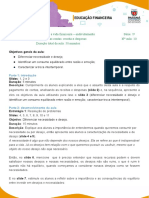 EM - EducFinanc - 1 Série - Aula 10 - Plano