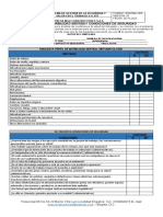 Encuesta de Morbilidad Sentida y Condiciones de Seguridad