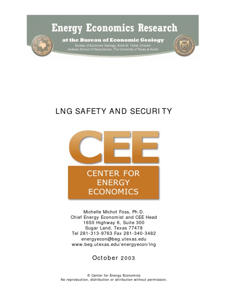 LNG Safety and Security Overview | PDF | Liquefied Natural Gas ...