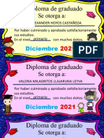 Diplomas de Graduados 6to