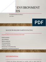 Issues of Env